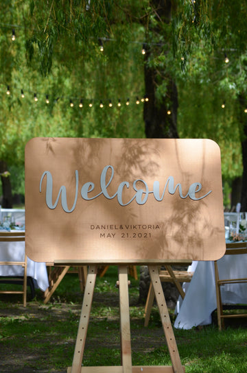 Wedding Welcome Sign
