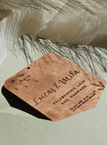 Custom Wedding Invitation