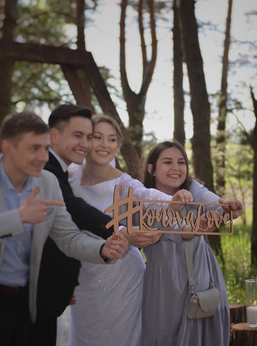 Wedding HashTag Sign