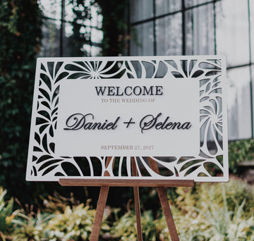 The Significance of a Personalized Welcome Board: Elevating Your Wedding Experience