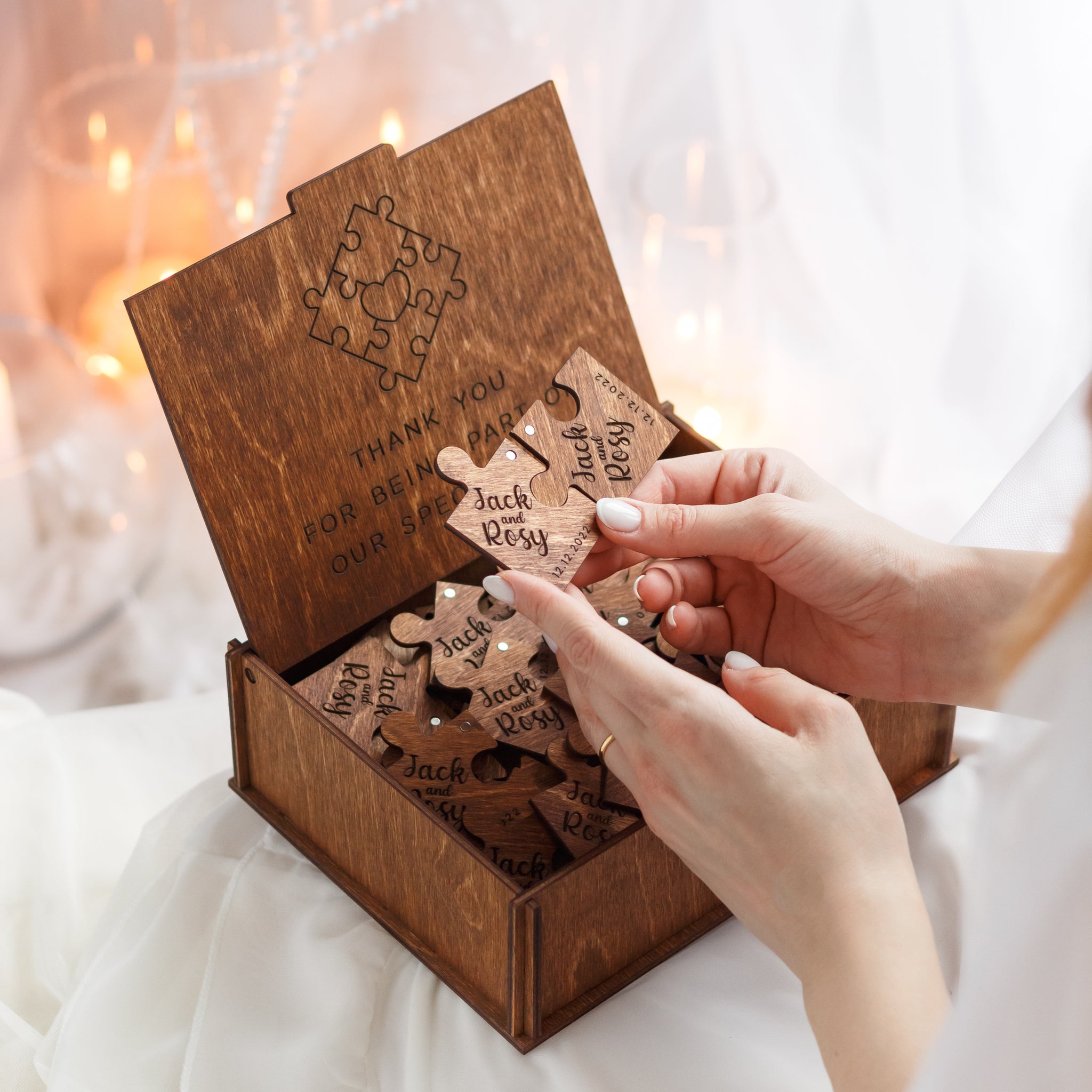 Wedding gifts for guests: original ideas