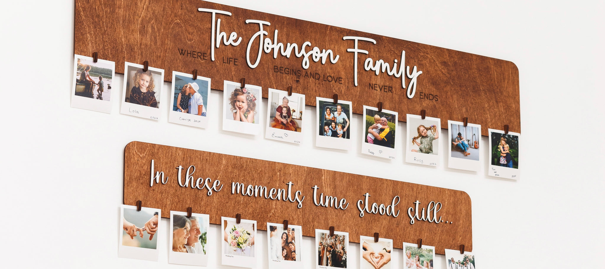 Capturing Moments: The Timeless Elegance of Personalized Family Photo Boards